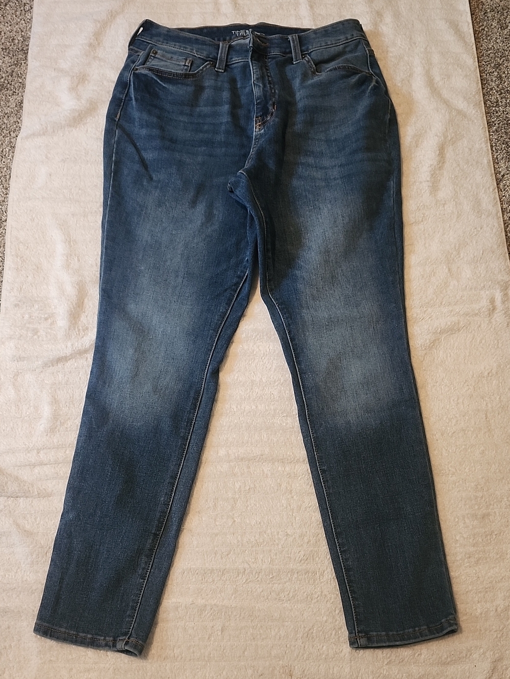 Women's Dark Blue Stretch Jeans